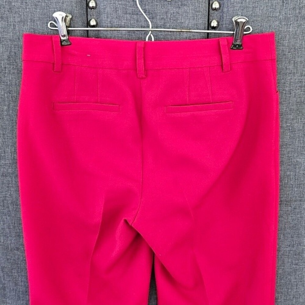 Talbots Hampshire Ankle Pants Red Chino Casual Stretch Womens Size 4 - Picture 3 of 7